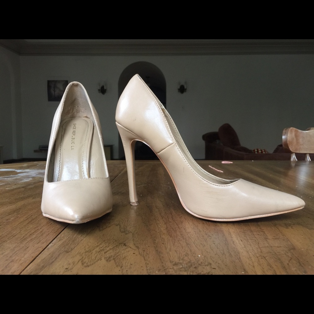 Nude heels
